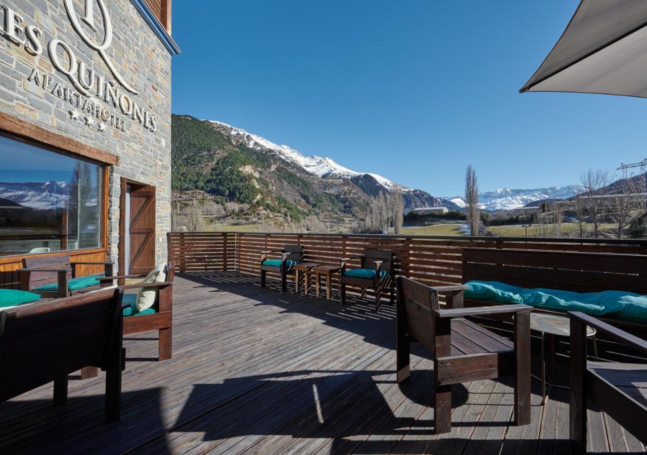 Apartahotel Tres Quinones Sallent de Gállego Kültér fotó